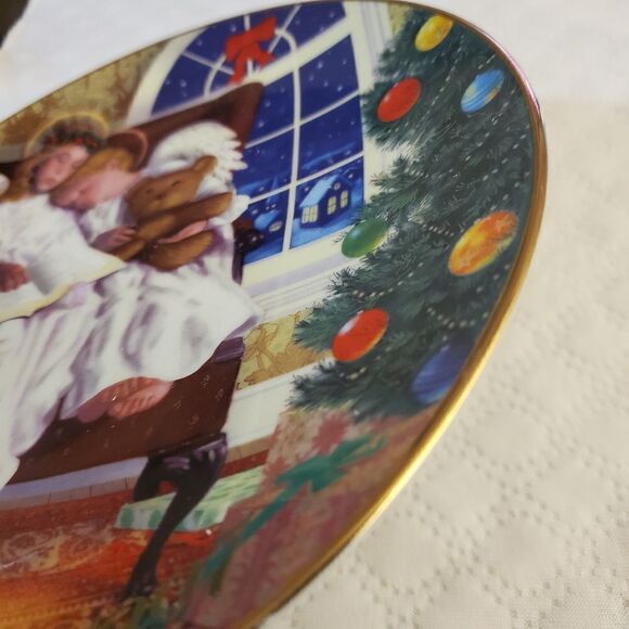 Avon VTG "Heavenly Dreams" 1997 Christmas Plate - Picture 6 of 9